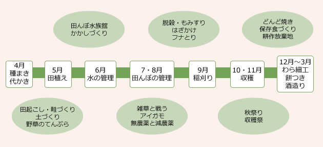 年間カリキュラム・ＧＱたんぼ