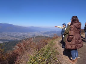 陣馬形山トレッキング